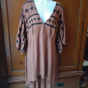 Amuse Society Boho Top/Dress, XS/S